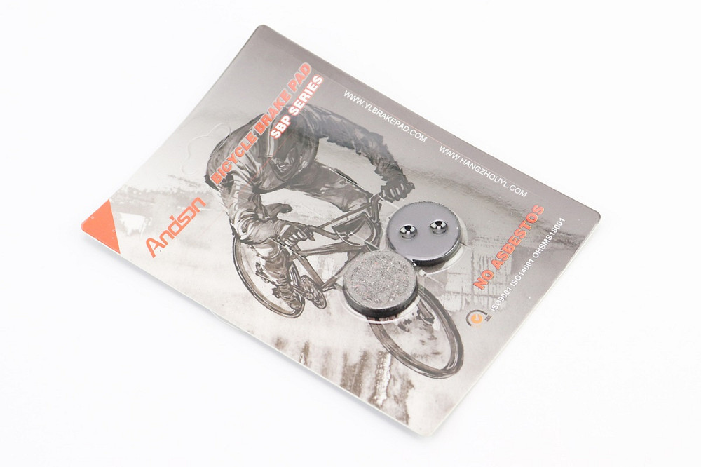 Гальмівні колодки Disk-brake (Xiaomi Mijia M365, Wiggle Voxa MD35), чорні YL-1005 Киев - изображение 1