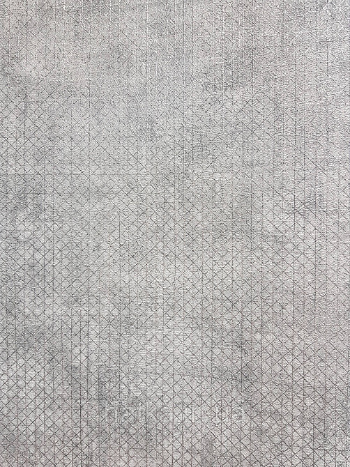 Обои виниловые на флизелине AS creation The Bos 0.53х10 геометрия полоски квадраты серебристые на сером Киев - изображение 2
