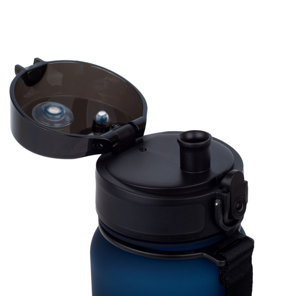 Бутылка для воды UZSPACE 3053(Dark-Blue) 800 мл, темно-синяя Винница - изображение 3