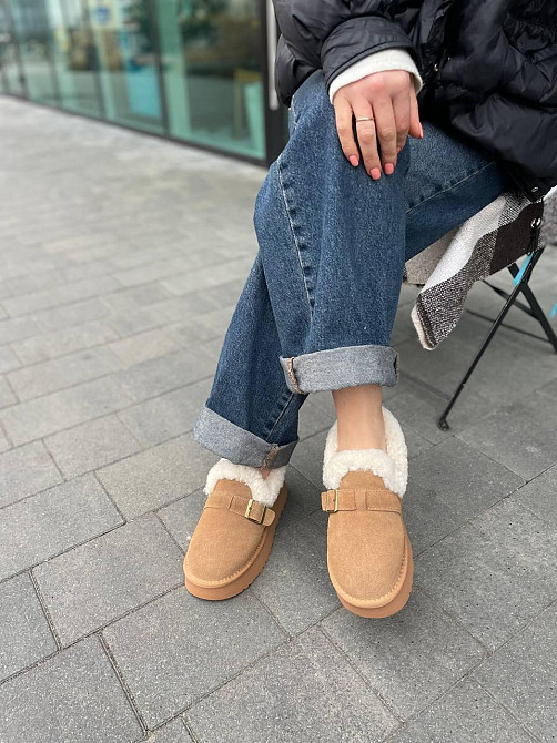 WSMR Угги жіночі WSMR K5 руді (зима, замша натуральна) (5729) 37 Коломия - фото 4