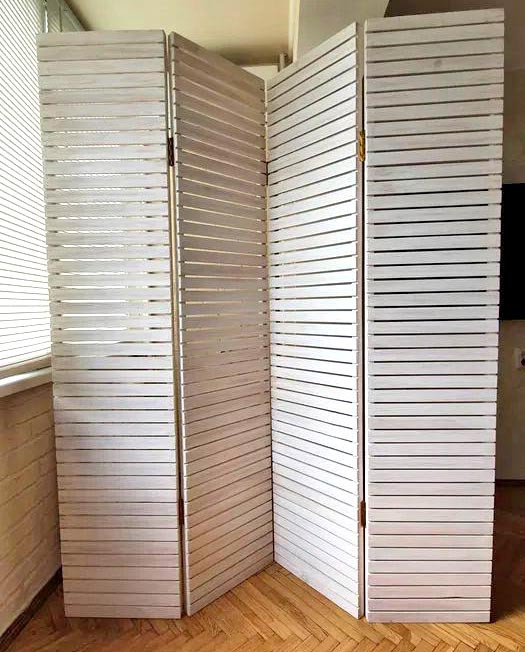 Деревянная ширма 