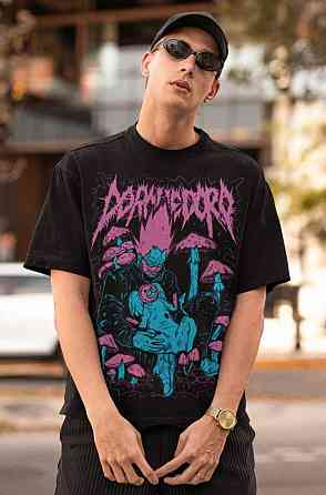 Футболка для мальчика аниме Тхис Дорохедоро Нои Аниме оверсайз (рост от 165 до 180 ) Черний AnimeJ0463m Днепр