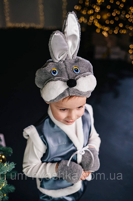 Детский карнавальный костюм зайца серого Заяц серый Кривой Рог - изображение 9