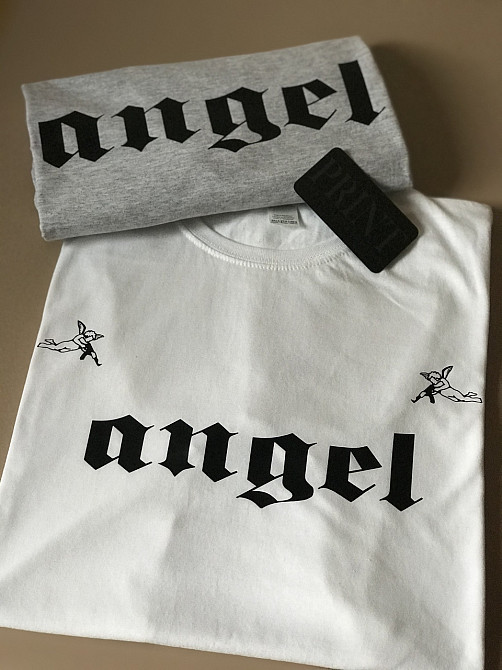 Парні футболки для хлопця та дівчини ANGEL Чернівці - фото 1
