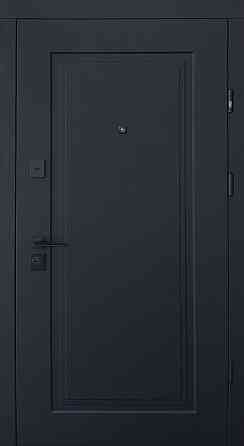 Вхідні металеві двері Страж Florence 850х2040 мм чорна структура софт тач/біла емаль Праві Київ