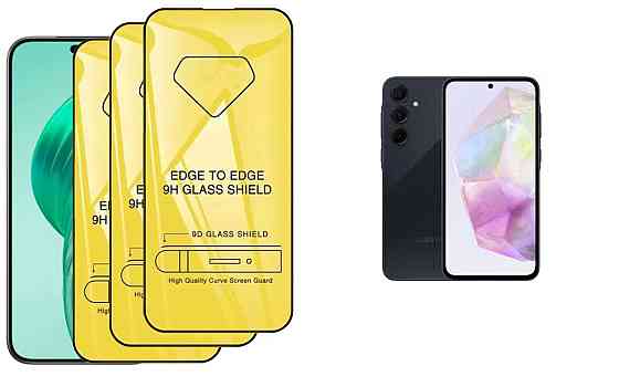 Захисне скло DefenzoGlass для Samsung Galaxy A35, Galaxy A35 5G – подвійна міцність Київ