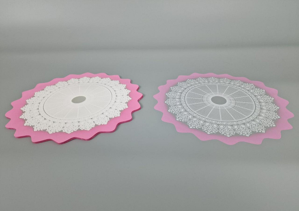 Серветка для квітів діаметром 30 см з рис, 100 шт No 334 (5) (100 шт.) Харків - фото 1