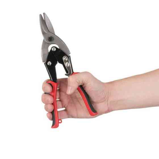 Ножиці по металу, прямі, 250 мм INTERTOOL HT-0177 Київ