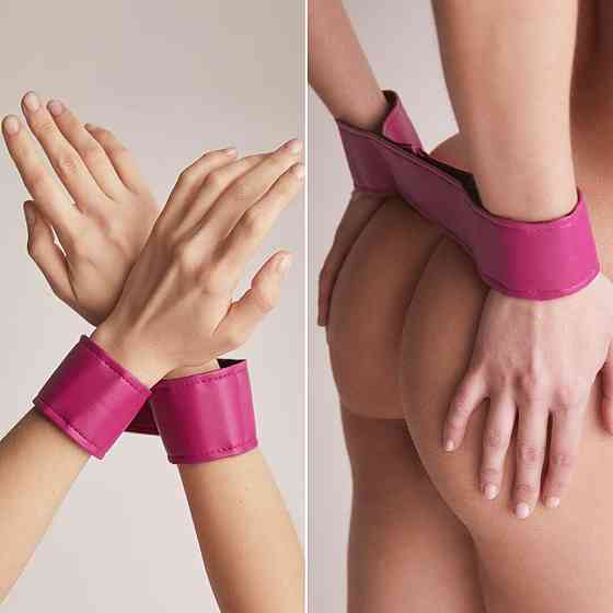 Трусы для страпона Strap-On-Me Leatherette Harness Curious Fuchsia Sex Aura Киев