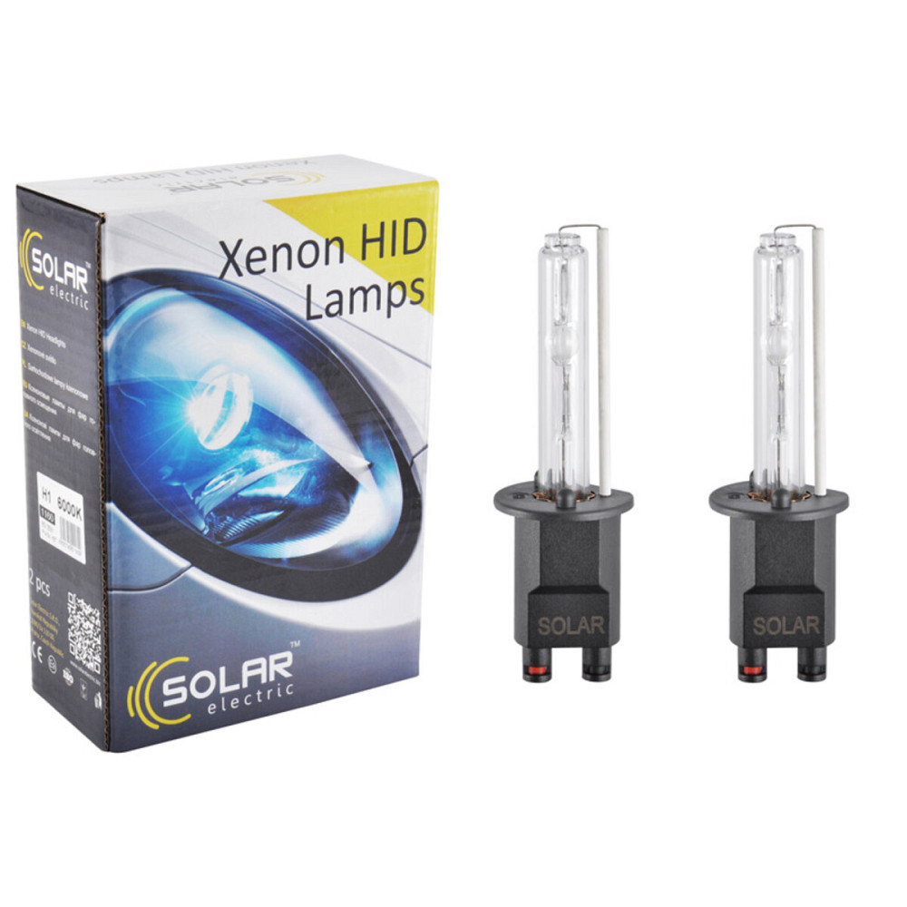 Ксенонова лампа Solar H1 6000K, 85V, 35W P14.5s KET, 2шт Киев - изображение 1