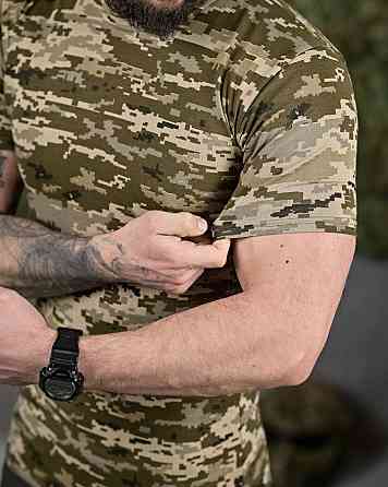 Футболка пиксель ЗСУ (хорошее качество)  МС8525 Одеса