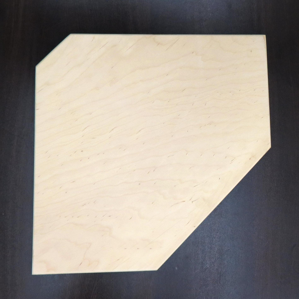 Угловая настенная полка 