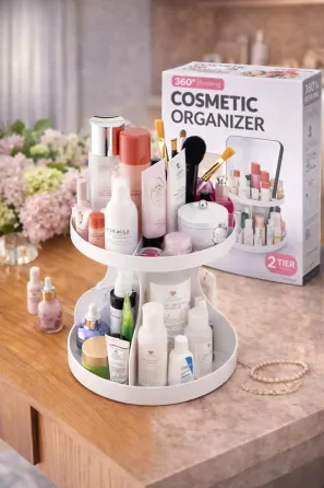 Круглый органайзер для косметики и украшений Style Classic Fashion Коломия