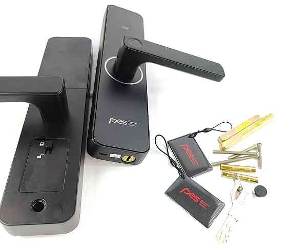 PES Mini чорний універсальний смарт-замок Київ