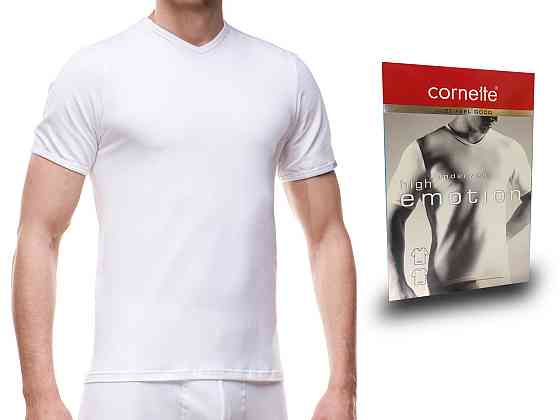 Чоловіча футболка Cornette HIGH EMOTION 531 L, Білий Київ
