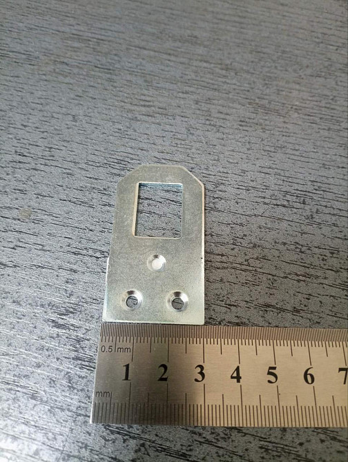 Вушко для підвішування меблів  55х30мм, оцинк білий "Mark" Київ - фото 2