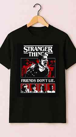 Футболка Stranger Things L, Белый Черновцы