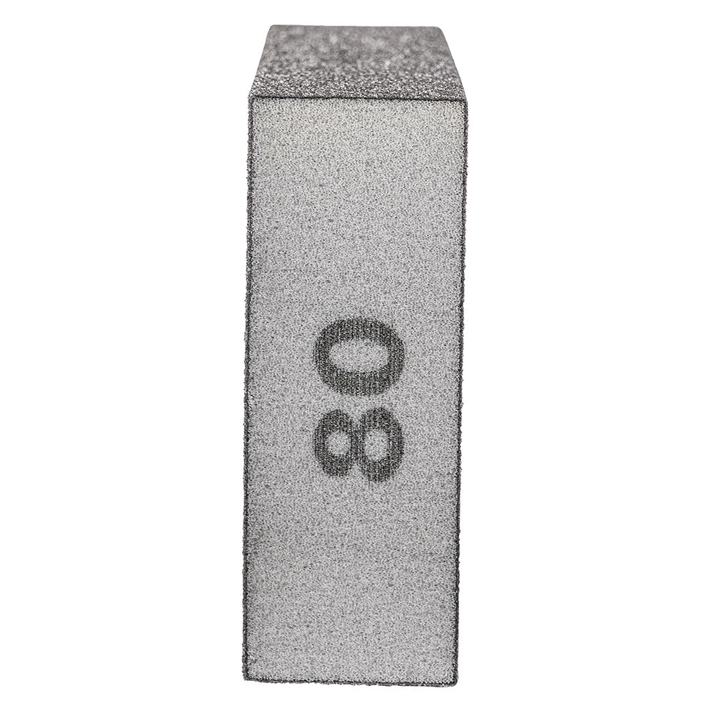 Губка шлифовальная четырехсторонняя 100×70×25мм P80 SIGMA (9130651) Ровно - изображение 3