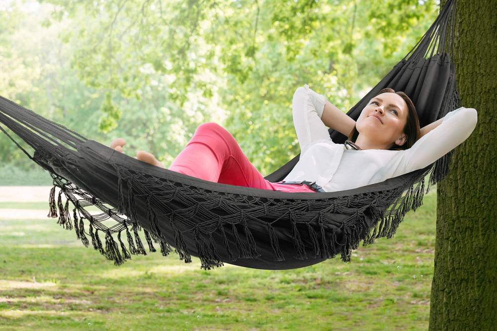 Бразильський гамак Di Volio Bari чорний Київ - фото 4