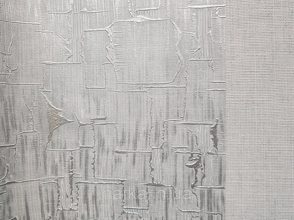 Обои виниловые на флизелин Erismann Casual Chic 1.06х10 абстракция геометрия фигуры серые металлик 10260-31 Киев - изображение 2