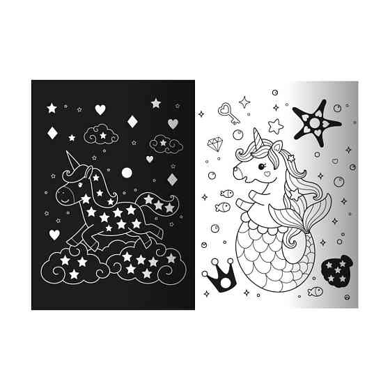 Дитяча книжечка з неоновими стікерами "Дівчаче королівство" РМ-69-01 Вінниця