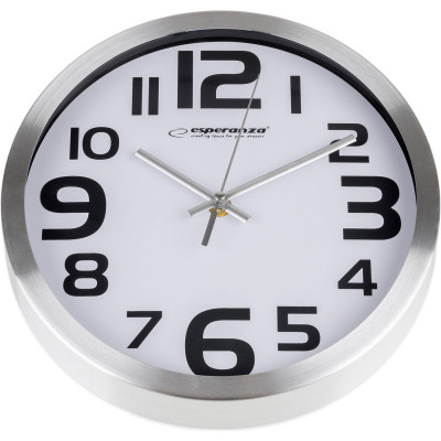 Настенные часы Esperanza Wall Clock Zurich 25 см White (EHC013W) Винница - изображение 2