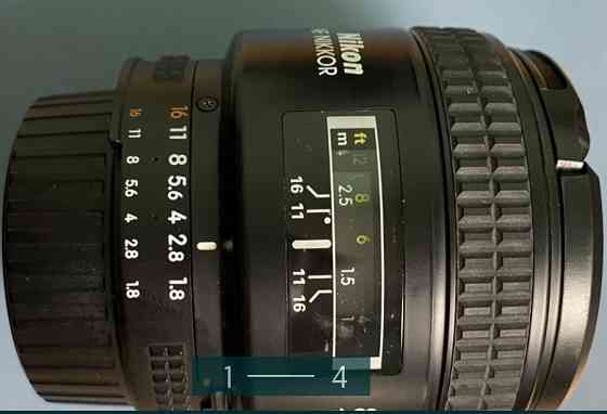 Об'єктив Nikon 85 1.8D Київ