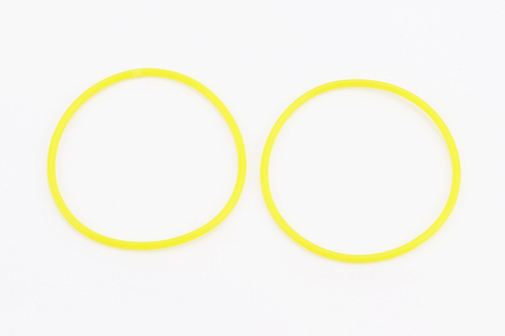 Кільце (манжет) ущільнювальне гільзи 75mm, жовте R175A, к-кт 2шт Київ - фото 1