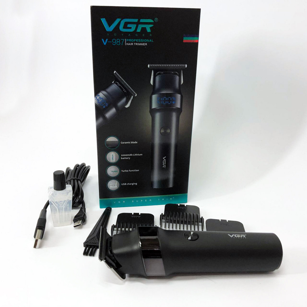 Машинка для стрижки з потужним акумулятором, Електрична машинка для стрижки побутова TP-79 Львів - фото 12