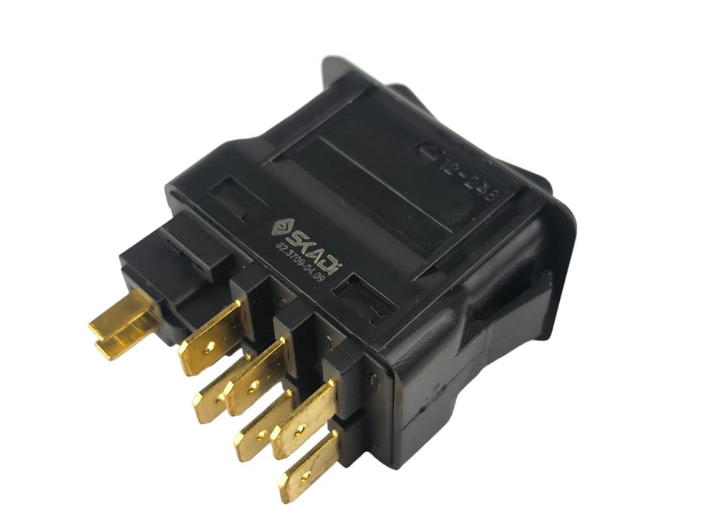 Кнопка вентилятора печки ПАЗ 3205, Валдай (8 контактов) (клавиша) Мукачево - изображение 3