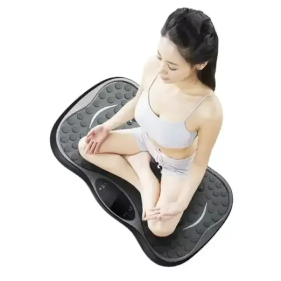 Тренажер с виброплатформой для снижения веса - Фитнес-платформа с петлями эспандерами AND LY-761 Коломия