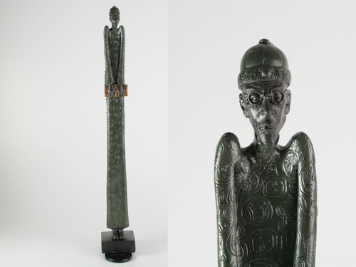 Статуетка етнічна Конфуцій з рахунками Київ - фото 1