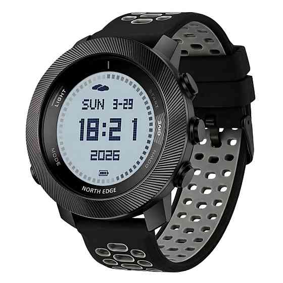 Умные смарт часы North Edge Apache Model D Brutal Grey (2 ремешка) Киев
