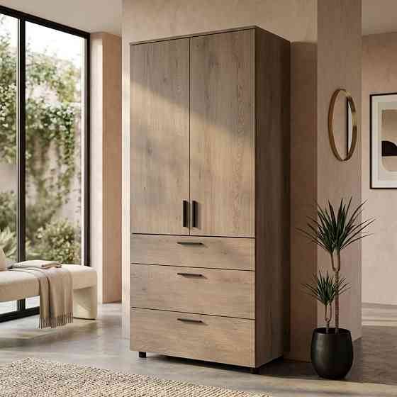 Шафа для одягу Doros Торн Кремона Канноло 2 ДСП/3Ш (полиці) 90х51.6х200 (DRS-012016) Львів