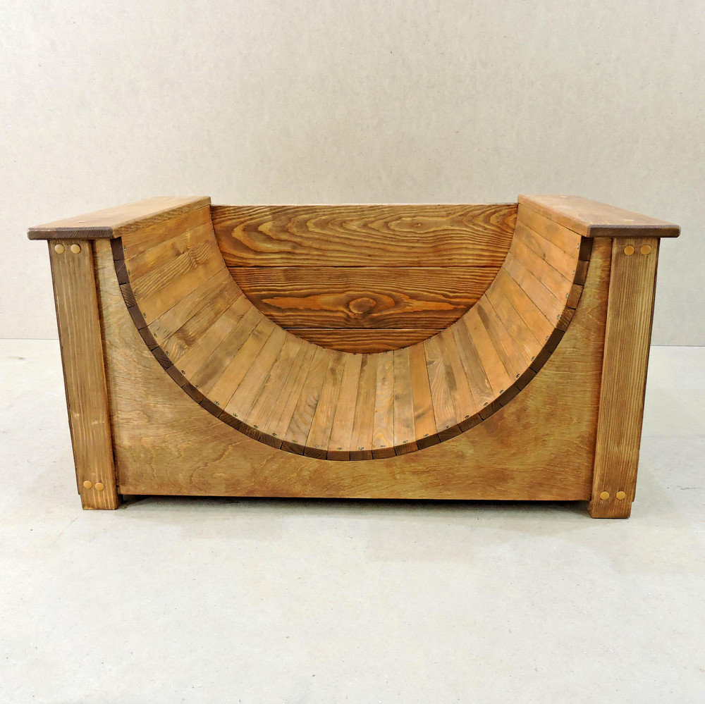 Дровница деревянная 