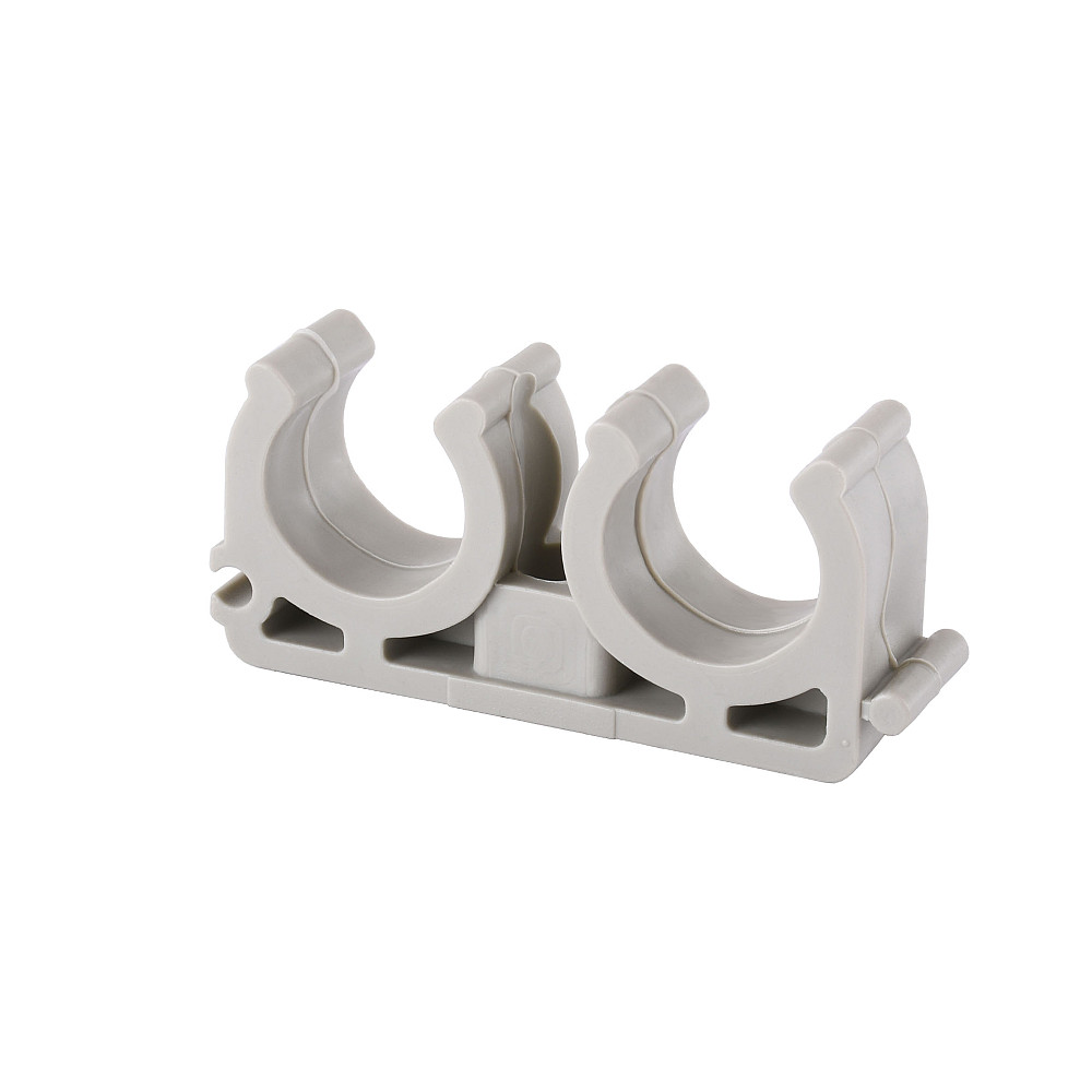 Кріплення подвійне Kalde PPR 20  29051 ( 100 шт  в упаковке ) Луцк - изображение 1