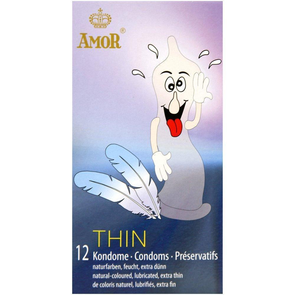Презервативи - Amor Thin, 12 шт. Sex Aura Київ - фото 1