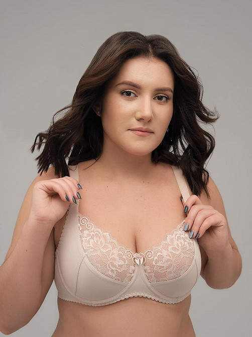 Бюстгальтер на большую грудь мягкая чашка Nana Classic 102940 90E Киев - изображение 1