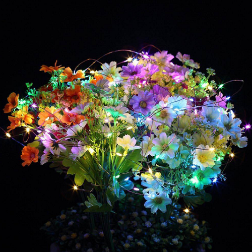 Світлодіодна гірлянда роса 100 Led 10м 8 режимів різнокольорова USB CW-G-100L10NUMC ColorWay Житомир - изображение 10