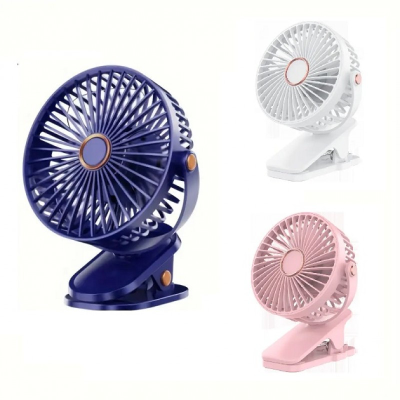 Вентилятор акумуляторний на гнучких ніжках / затиску USB 3 швидкості, зручна фіксація на будь-якій поверхні Одеса - фото 3