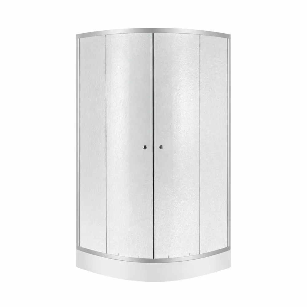 Душова кабіна Lidz Latwa SC80x80.SAT.LOW.FR, скло Frost 4 мм + Lidz Душовий піддон KAPIELKA ST80x80x15 Київ - фото 13