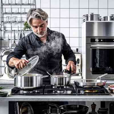 Ковш KitchenAid MSS 18 см 2,1 л з кришкою (CC003257-001) Винница