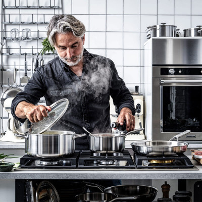 Ковш KitchenAid MSS 18 см 2,1 л з кришкою (CC003257-001) Винница - изображение 5