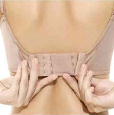 Подовжувач для бюстгальтера на 3 гачка 55 на 50 мм білий Київ