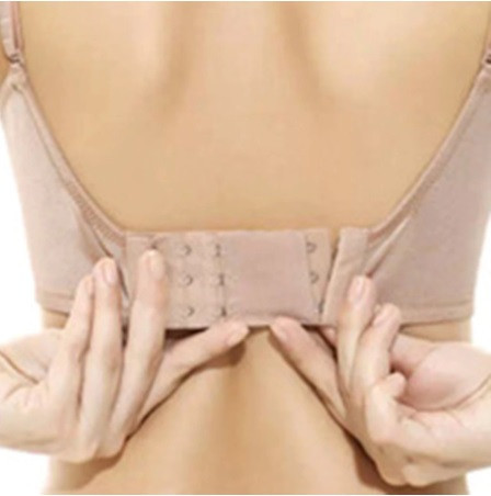 Удлинитель для бюстгальтера на 3 крючка 55 на 50 мм белый Киев - изображение 2