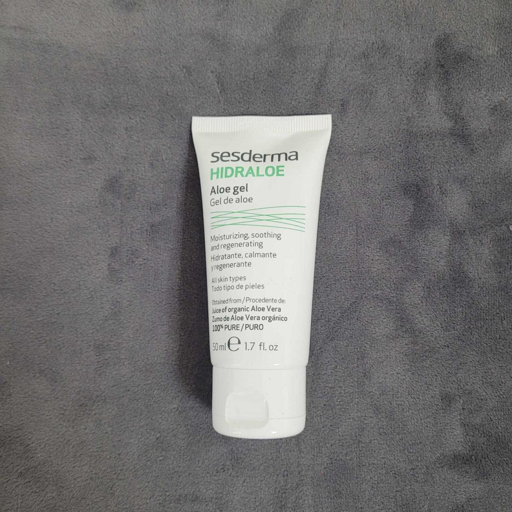 Сесдерма Hidraloe Заспокійливий гель для обличчя та тіла SesDerma Hidraloe Aloe Gel, 50 мл Дніпро - фото 1