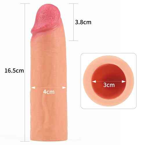 Насадка на член - Revolutionary Silicone Nature Extender Add 1