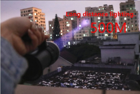 Фонарик аккумуляторный ручной BL-801 (Черный) Винница - изображение 8