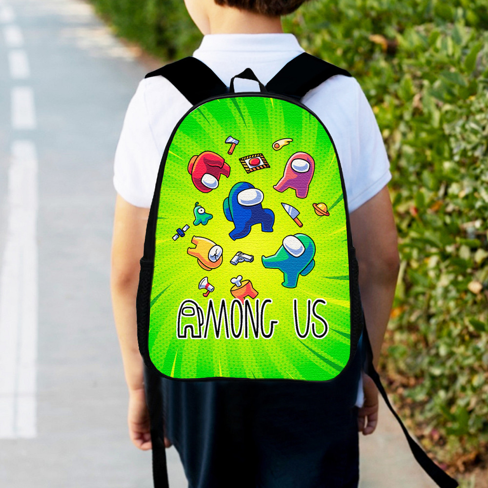 Рюкзак дитячий Амонг Ас "Among Us" 34х27см, міський ранець для хлопчика з принтом (00328) Київ - фото 1