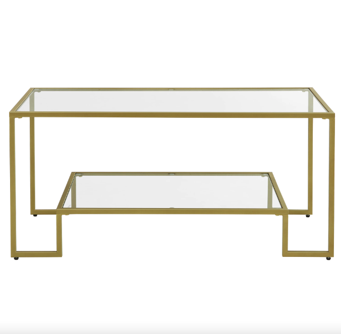 Журнальний столик Leobert Madison в стилі Loft золотистий Київ - фото 1